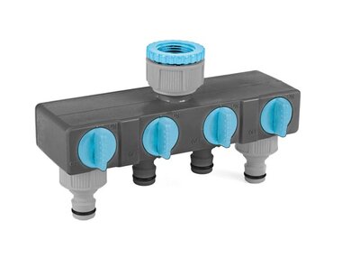 Cellfast, 4- weg waterverdeler, ideal line plus (CF52-240N)