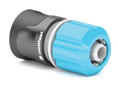 Cellfast, snelle slangkoppeling, met waterstop, ergo, 1/2