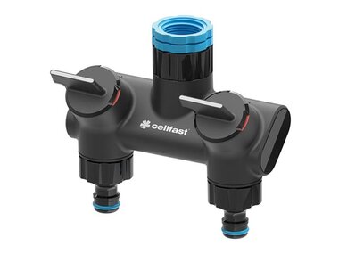 Cellfast, dubbele verdeler, ergo (CF53-220)
