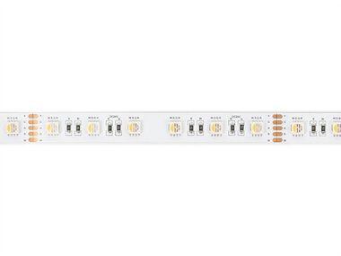 FLEXIBELE LEDSTRIP - 1 CHIP RGB EN WIT 2700K - 60 LEDs/m - 40 m - 24 V (E24N830RGBW/40)