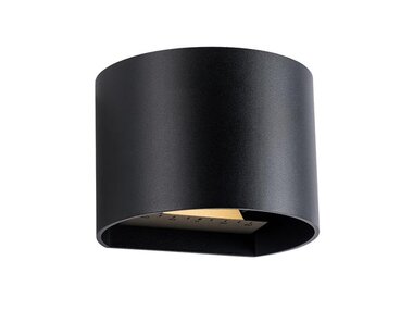 Garden Lights - Goura - wandlamp - zwart - 12V - 250lm - 3W - 3000K (GL3178011)