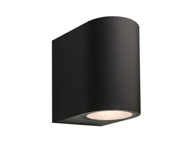 Garden Lights - Gilvus zwart - wandlamp - 12V - 310lm - 4W - 3000K (GL3182011)