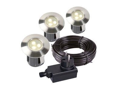 Garden Lights - Birch set - inbouw spot - 12V - 10lm - 0,5W - 3000K (GL4057603)