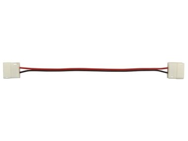 KABEL MET PUSH CONNECTOREN VOOR FLEXIBELE LED-STRIP - 8 mm - 1 KLEUR (LCON26)