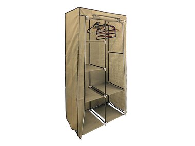 Opbergkast - Beige - 89 x 44,5 x 169 cm (MP-340030)