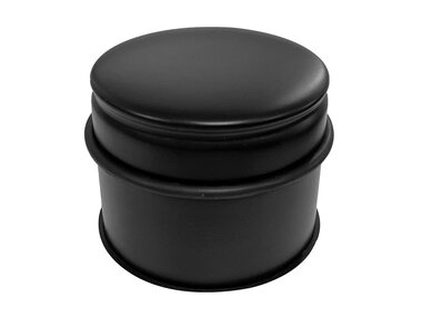 Deurstopper - 9 x 7.5 cm - 1.1 kg - Zwart (TL74051B)