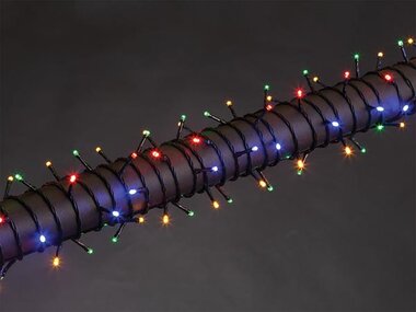 WEGA LED - 12 m - 80 leds - veelkleurig - groene kabel - 24 V (V-WEG-12-S-24V-MC-GW)