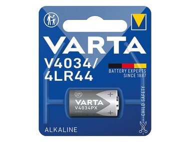 ALKALINE 4RL44 6V-100mAh 4034.801.401 (1st/bl) (V4034PX)