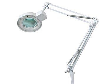 Bureaulamp met vergrootglas - 8 dioptrie - 22 W - wit (VTLAMP2WN8)