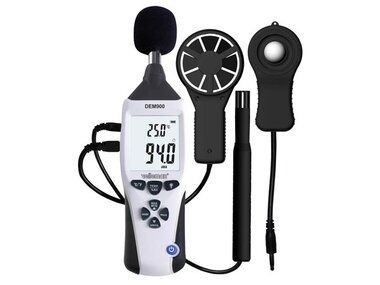 MULTIFUNCTIONELE OMGEVINGSMETER - 5-IN-1 (DEM900)